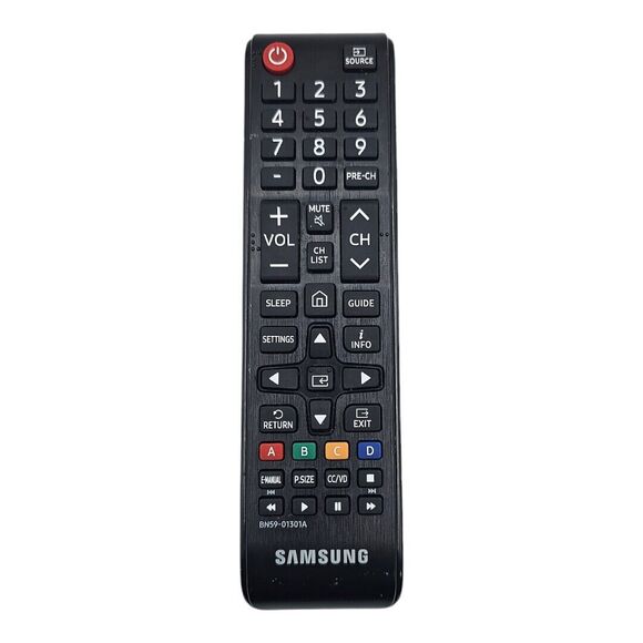 Samsung Television Original OEM BN59-01301A TV Remote Control Works - Picture 1 of 6